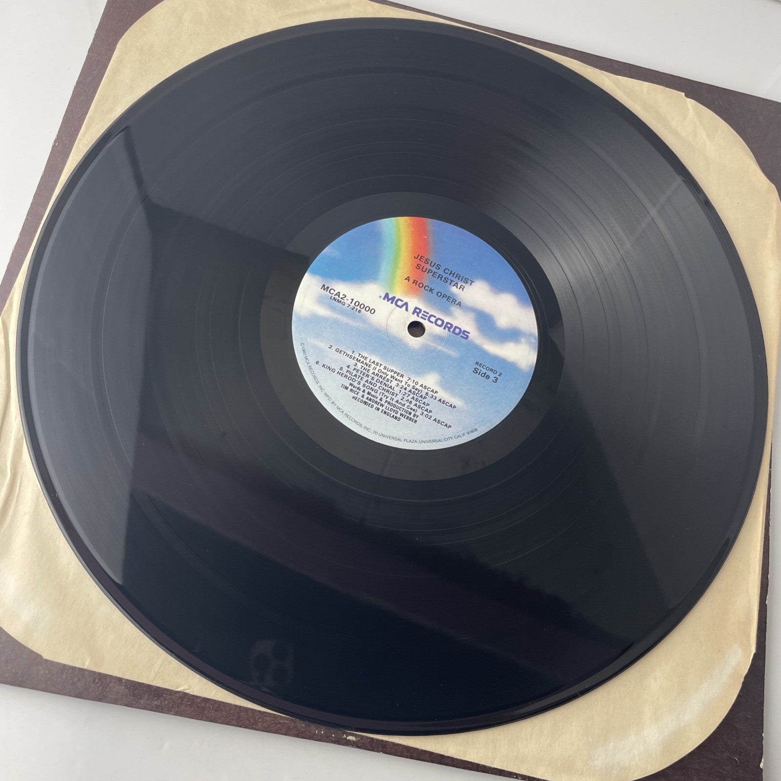 Andrew Lloyd Webber Jesus Christ Superstar (LP) 2LP Decca DXSA 7206 Rock 1970 VG