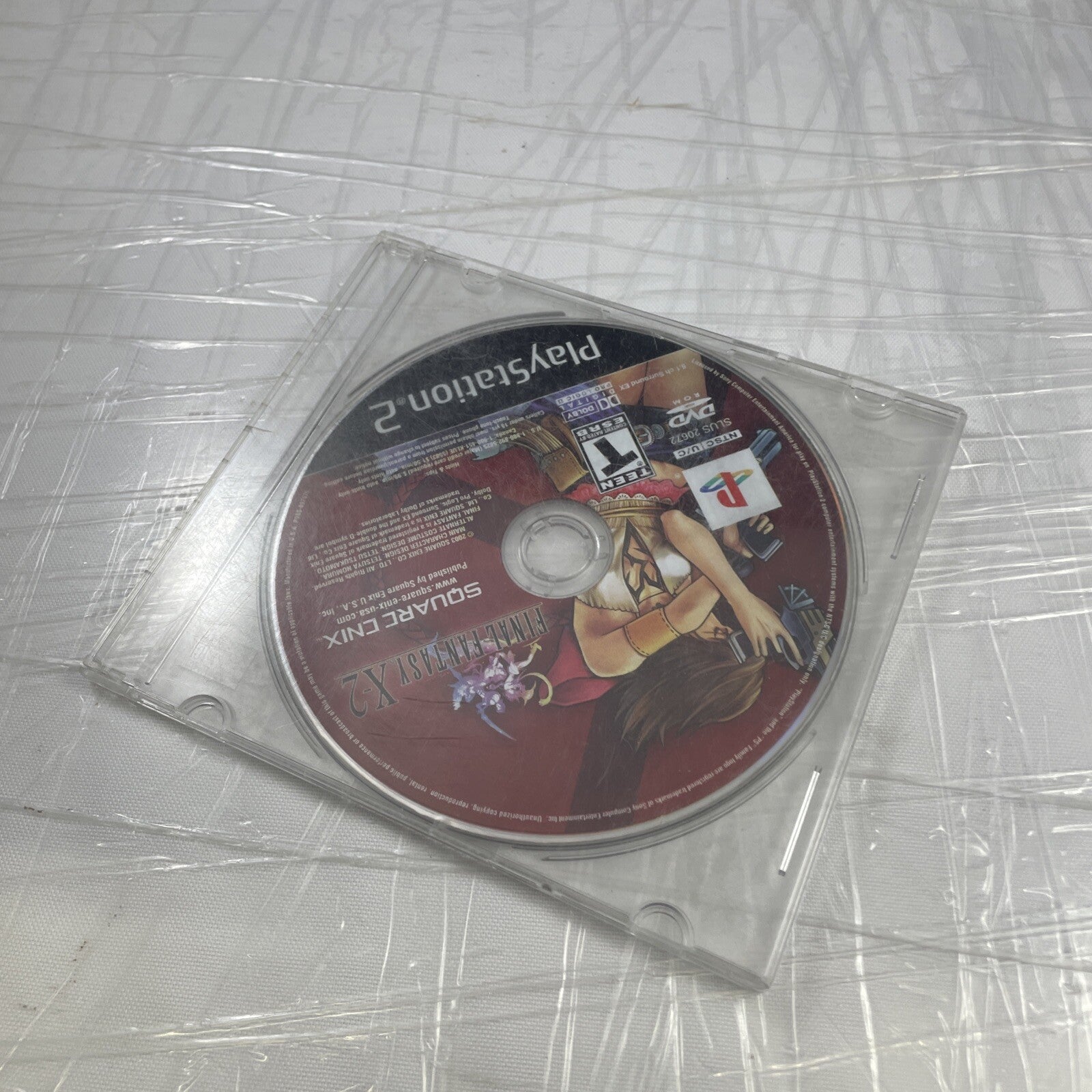 PlayStation Final Fantasy X-2 Sony  2003 Disc Only! Video Game Tested PS2