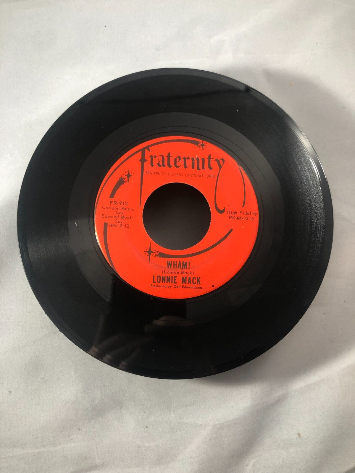 Lonnie Mack Suzie Q / Wham! 45 Rock a4 Fraternity records VG