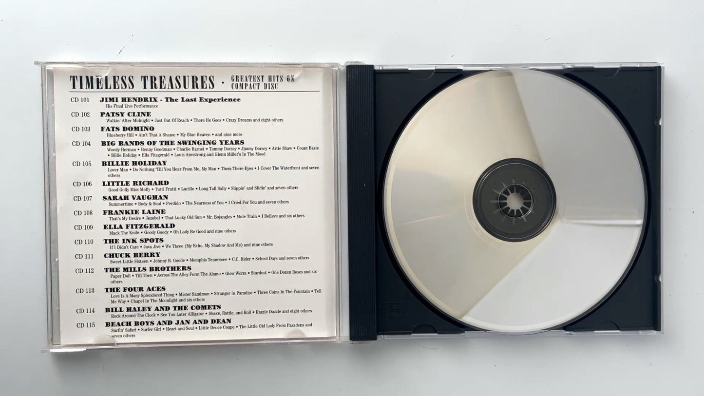 Chuck Berry - Timeless Treasures CD 1990s Rock & Roll Japan Import