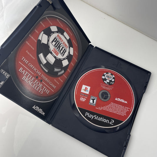 World Series of Poker 2008 - Playstation 2 - Complete CIB - Tested!