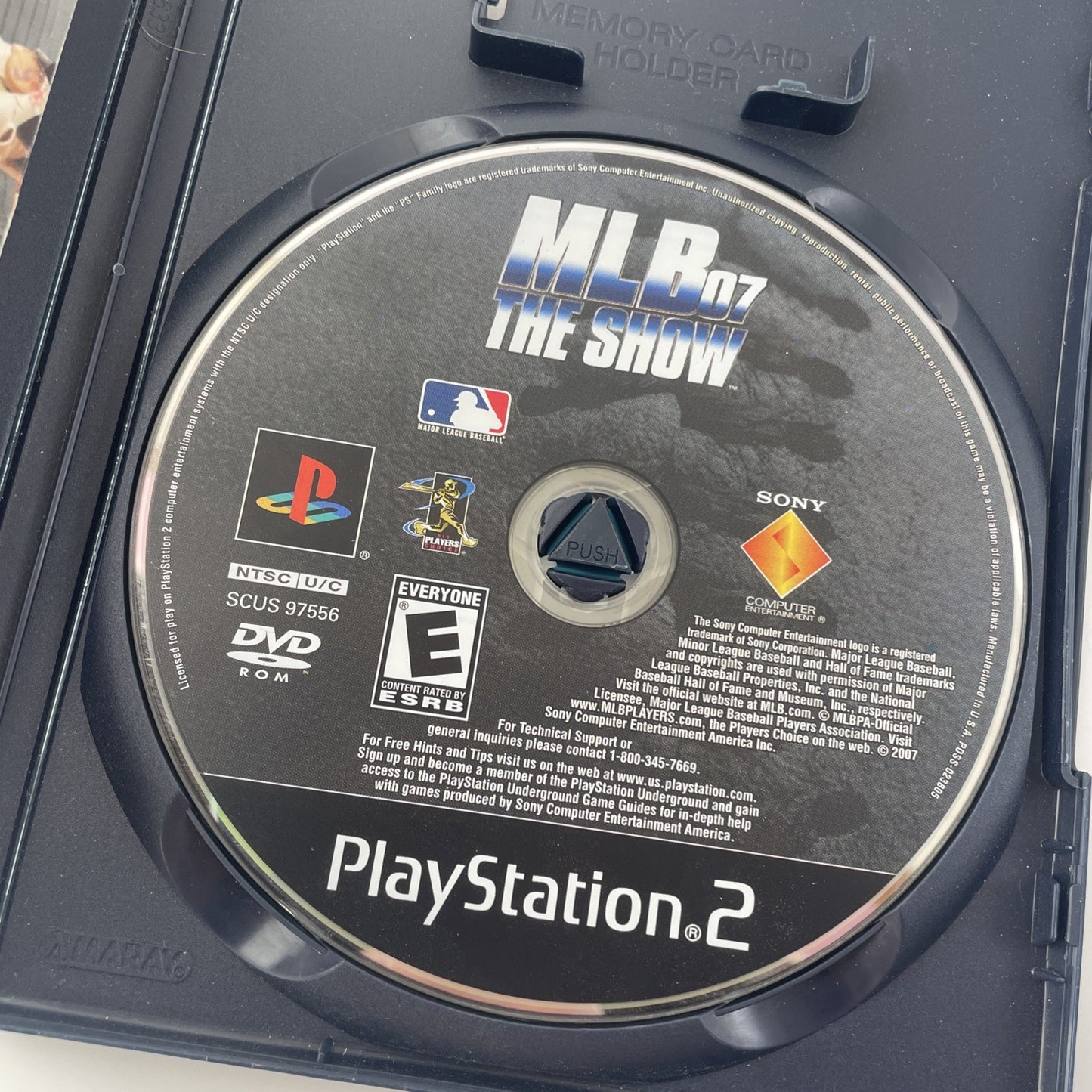 MLB 07: The Show (Sony PlayStation 2 PS2 2007) Complete w/Manual- Fast shipping