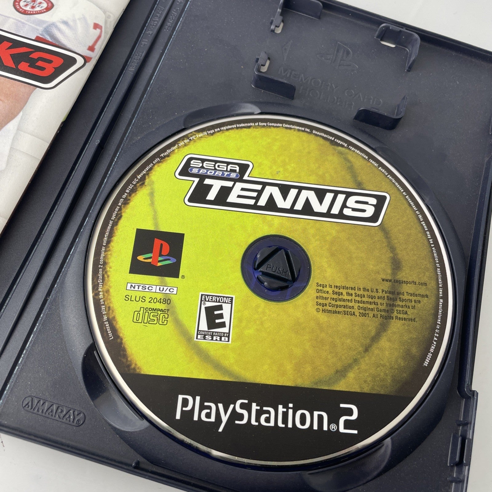 Sega Sports Tennis (Playstation 2) PS2 Cib Complete