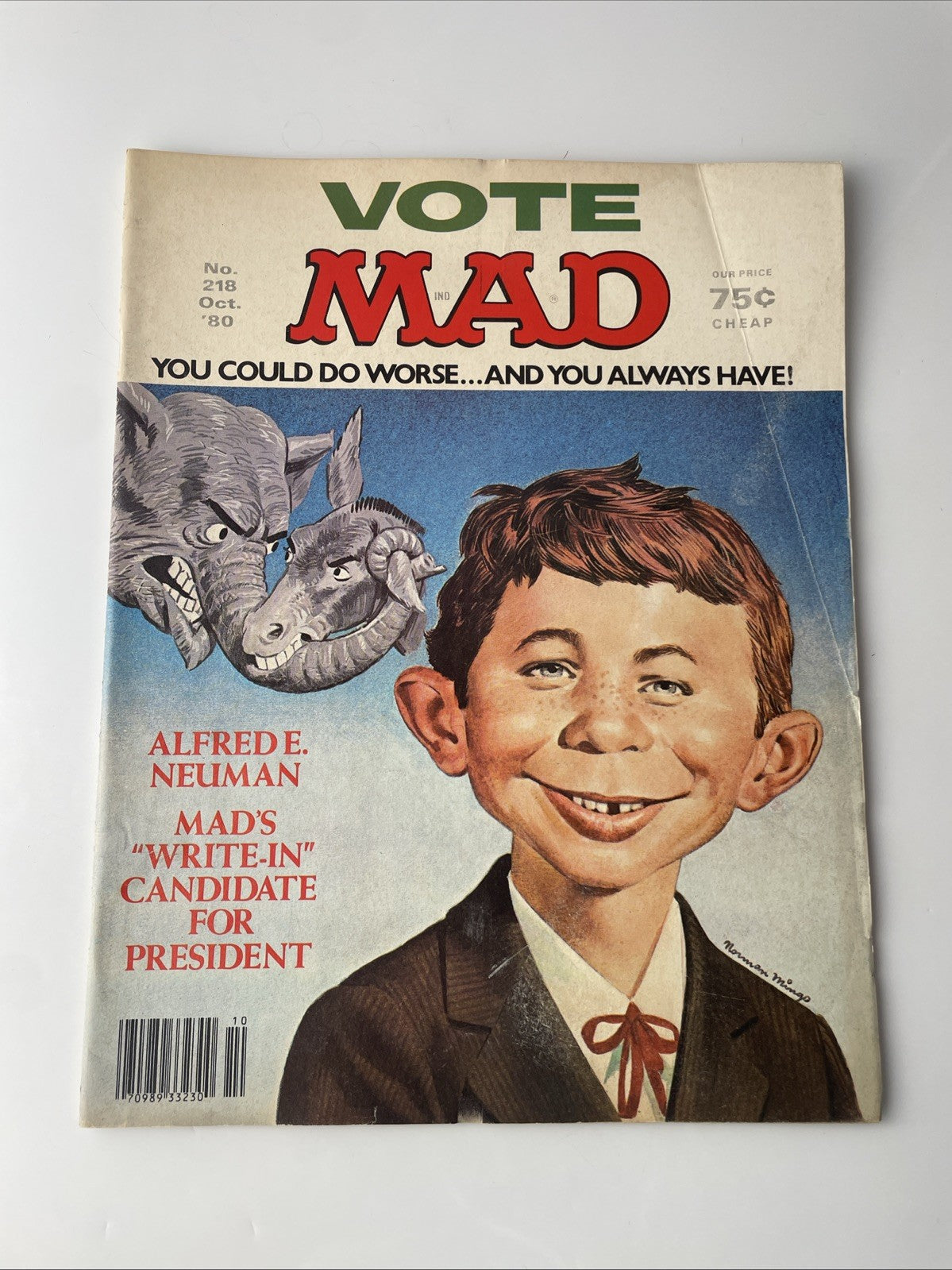 MAD Magazine # 218 OCT '80 Good Condition