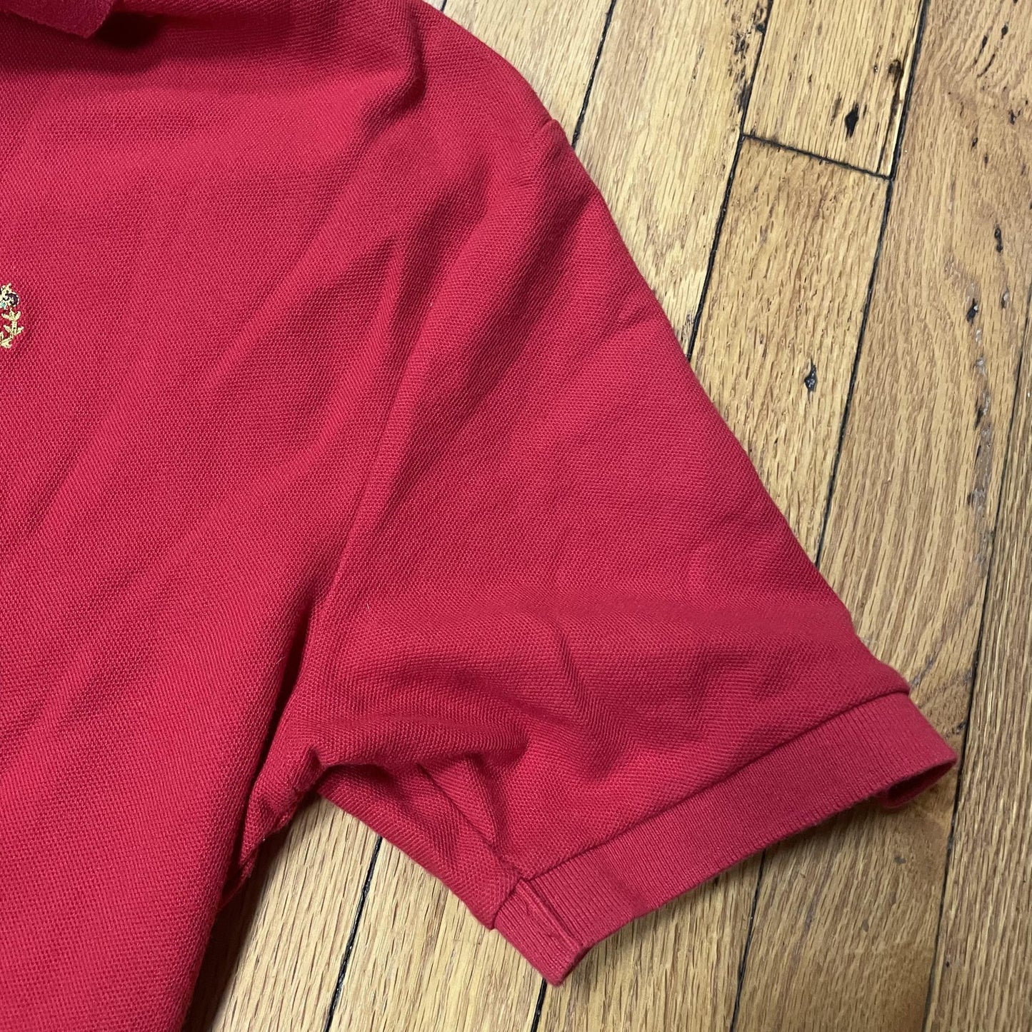 Lauren Ralph Lauren Polo Shirt Mens Large Crest Embroidered Short Sleeve Classic