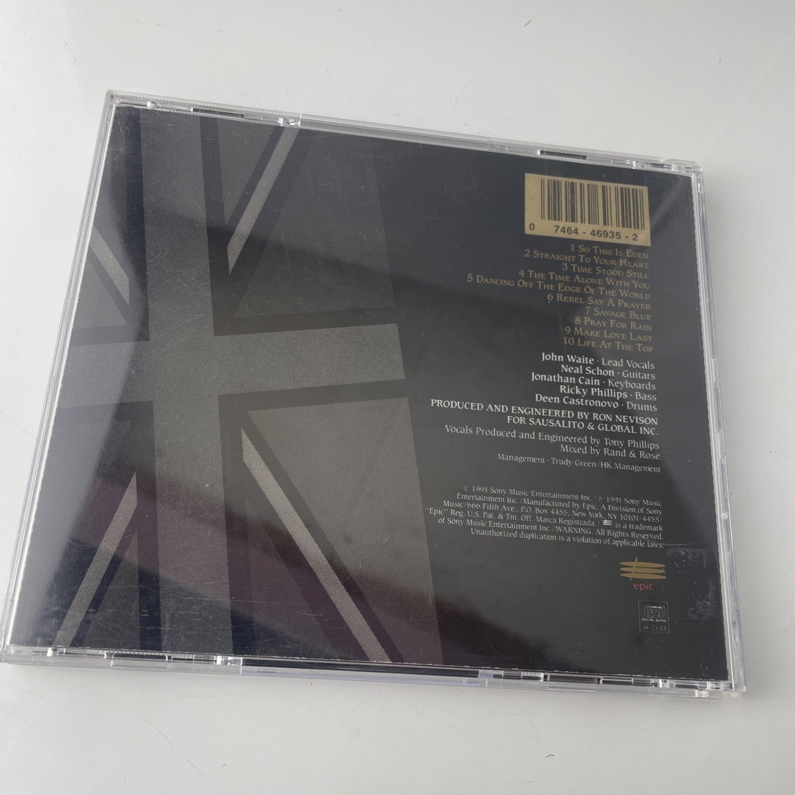 Bad English: Backlash (1991) CD Vintage Original Album 90s Rock