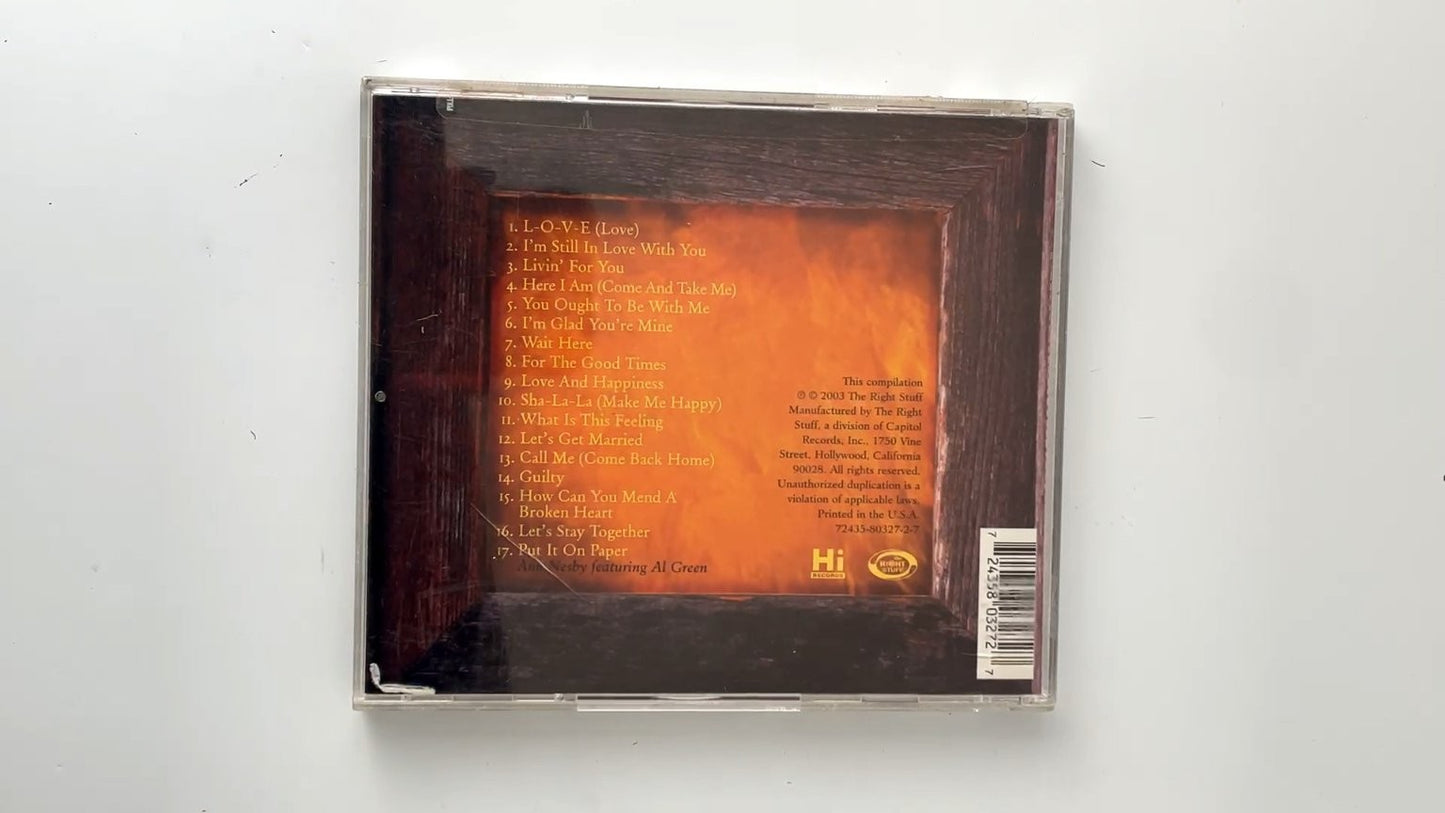 Al Green - The Love Songs Collection CD 2003 Soul Hi Records