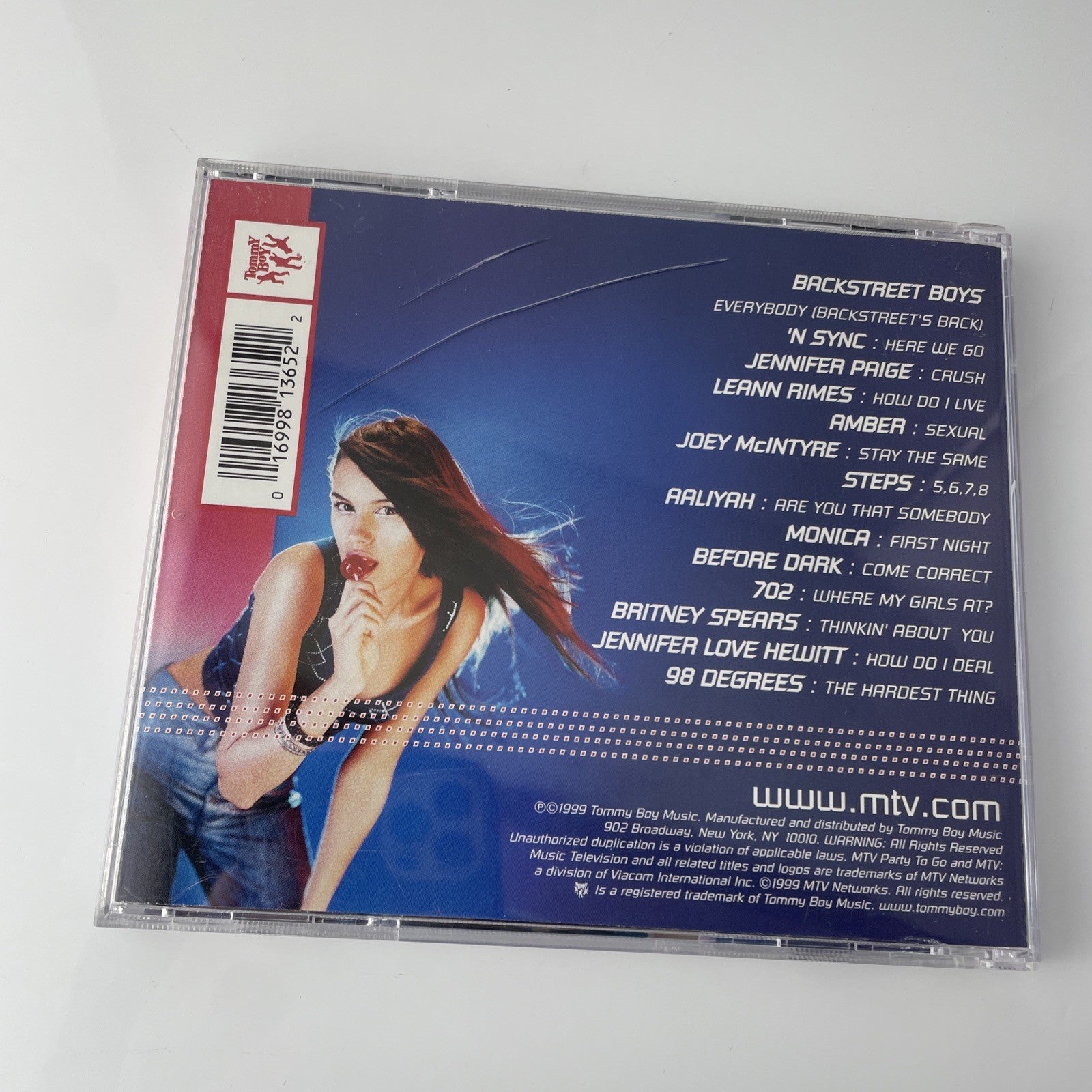 MTV Party to Go by Various Artists (CD, Dec-1999, Tommy Boy) Y2k Compilation