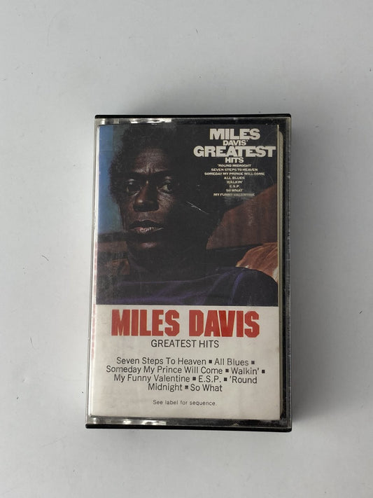 Miles Davis Greatest Hits Cassette 1969 Columbia Jazz PCT 9808