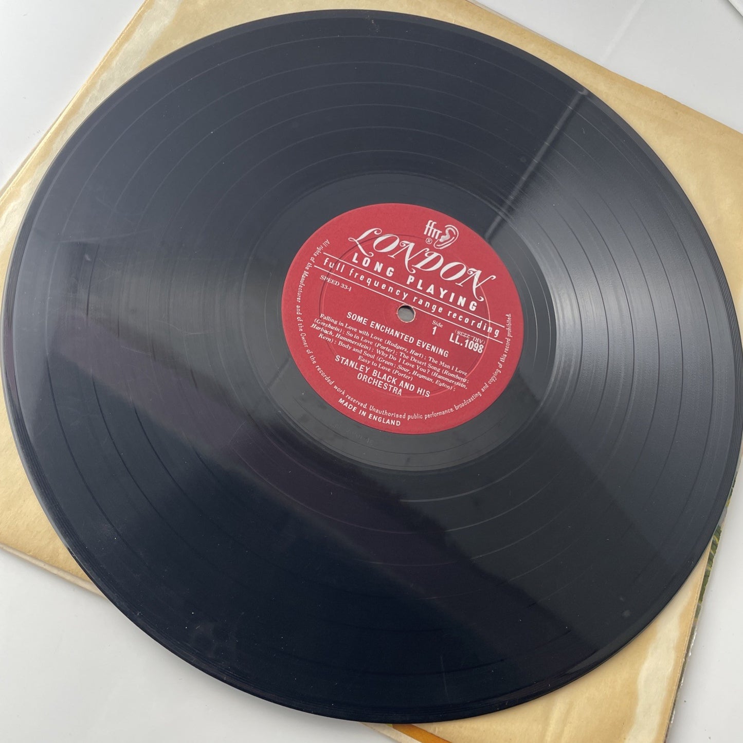 Some Enchanted Evening Stanley Blacky and his Orchestra London LL1098 12" 33 RPM