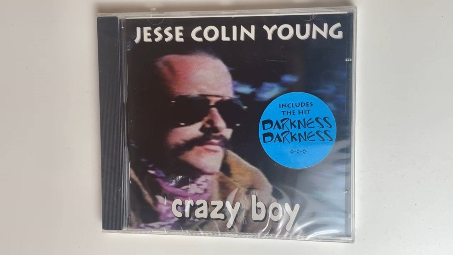Jesse Colin Young - Crazy Boy CD 1995 Includes Hit Darkness Darkness Folk Rock