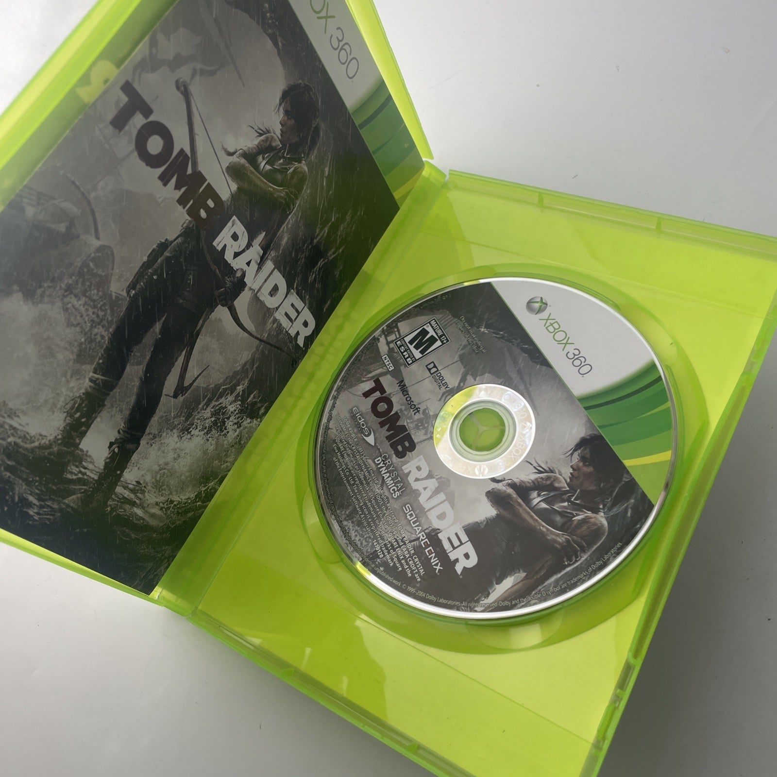 Tomb Raider (Microsoft Xbox 360, 2013) Very Good Condition Tested