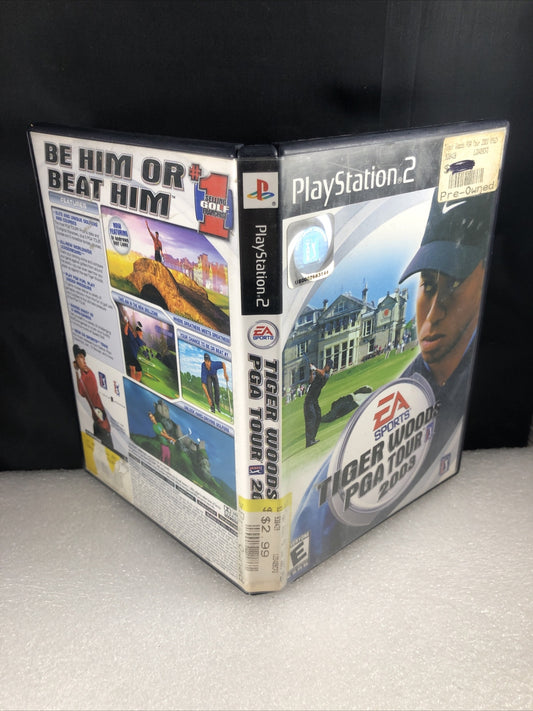 Tiger Woods PGA Tour 2003 for Playstation 2 PS2 Complete Fast Shipping