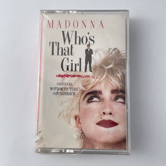 Cassette Tape WHO'S THAT GIRL Movie MADONNA Original Motion Picture Soundtrack