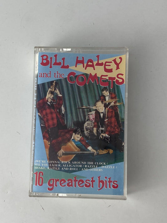 Bill Haley and the Comets 16 Greatest Hits Cassette 1987 Point Productions