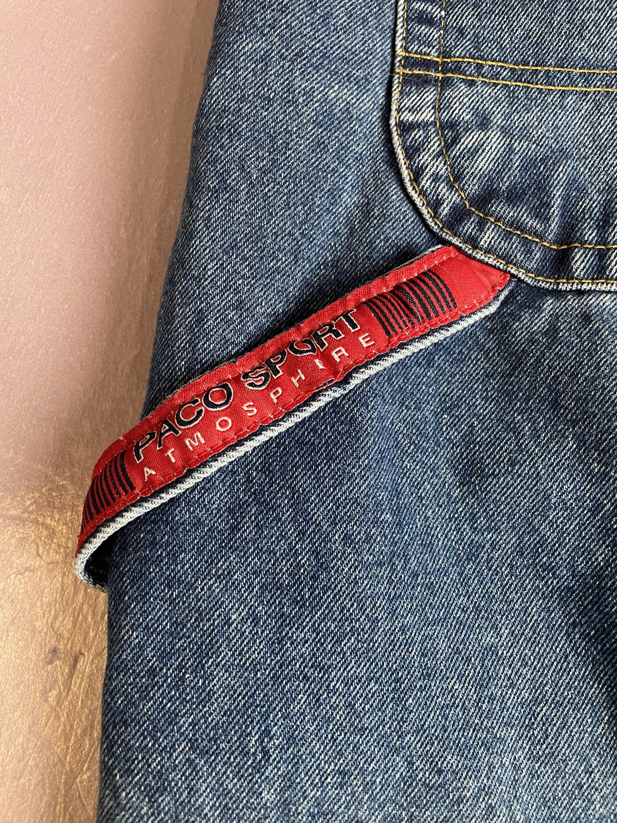 Paco Jeans Jeans Mens 46x30 Blue Wide Leg Relaxed Medium Wash Denim Pants Casual