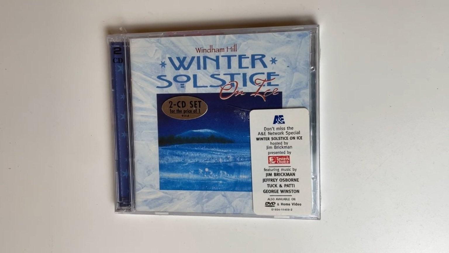 Winter Solstice On Ice CD 1995 2-CD Set New Age Windham Hill