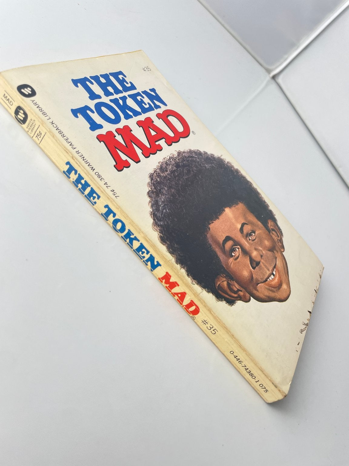 The Token Mad William M. Gaines 1973 First Printing Humor Warner Books