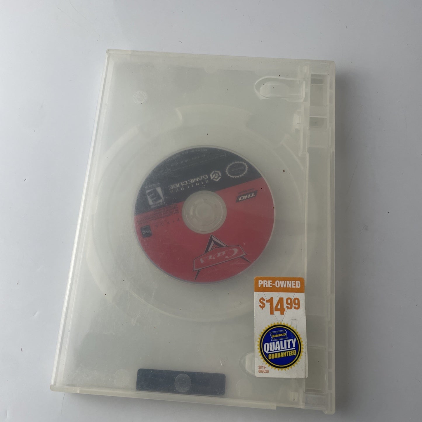 NINTENDO GAMECUBE CARS GAME DISC ONLY