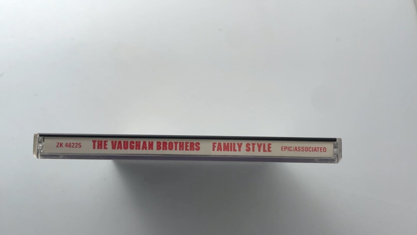 The Vaughan Brothers - Family Style CD 1990 Produced by Nile Rodgers Blues Rock