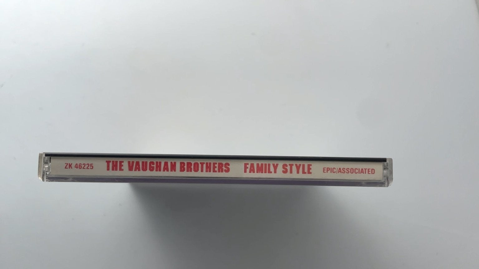The Vaughan Brothers - Family Style CD 1990 Produced by Nile Rodgers Blues Rock