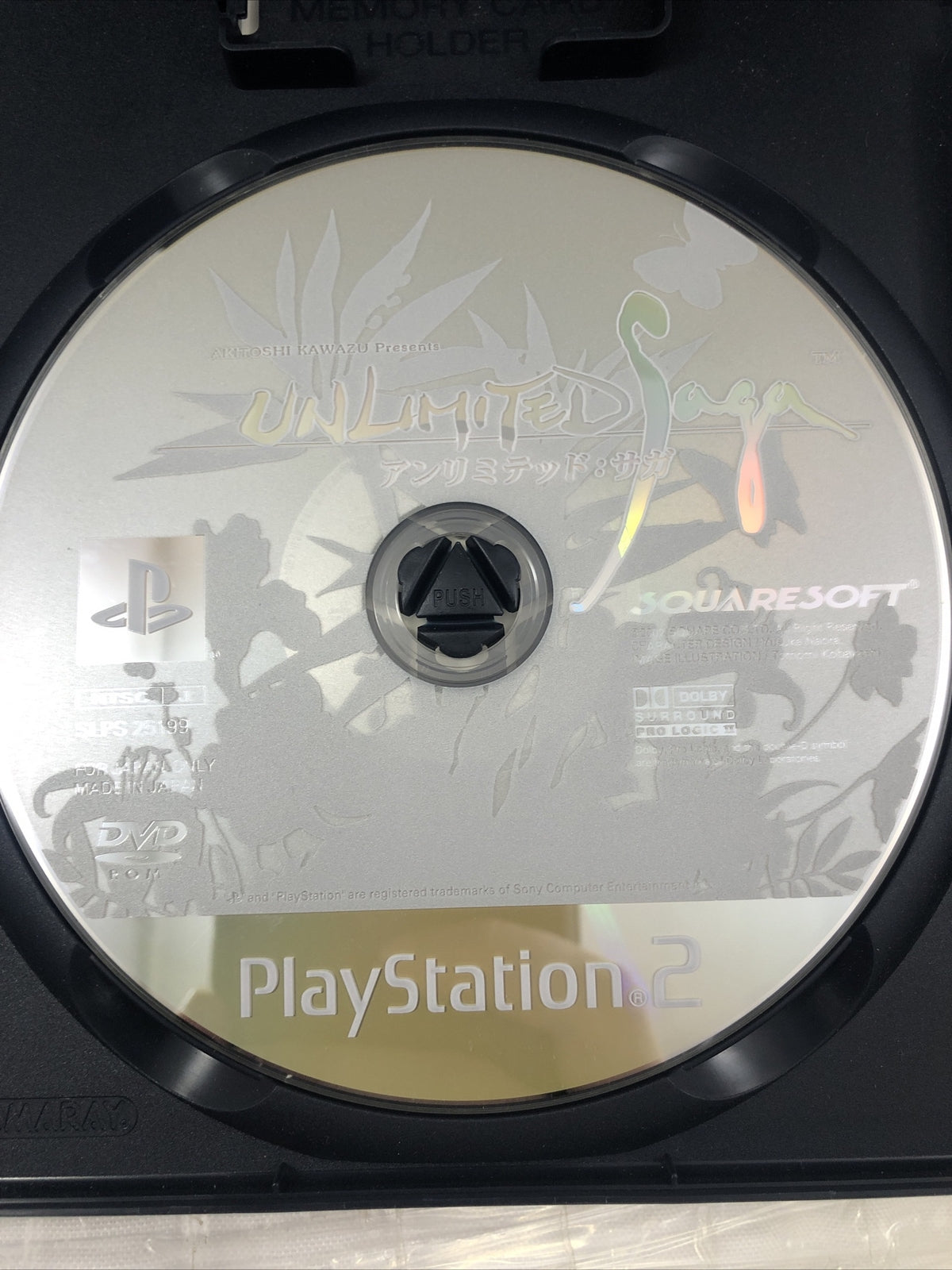 Unlimited SaGa (PS2 ) (Sony Playstation 2,2002) japanese Import CIB Us Seller
