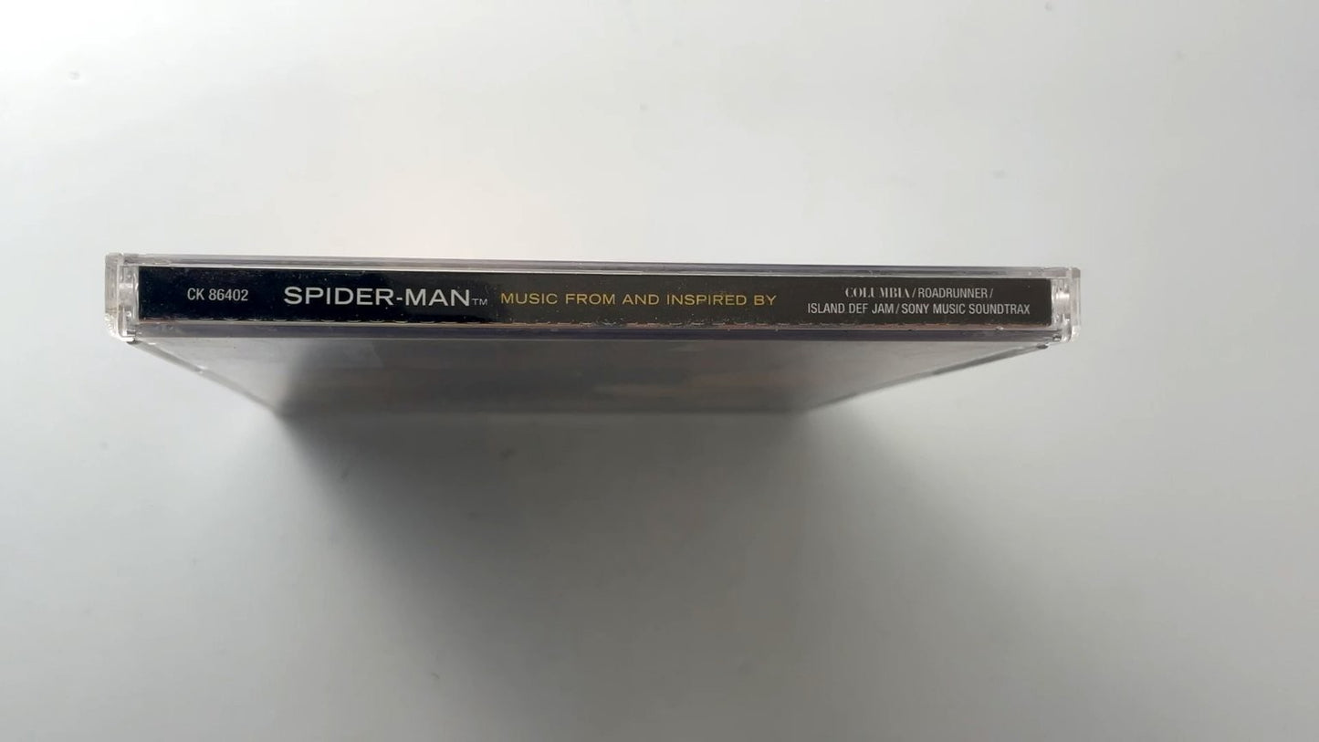 Spider-Man Soundtrack CD 2002 Limited Edition 3D Insert Rock OST Sony