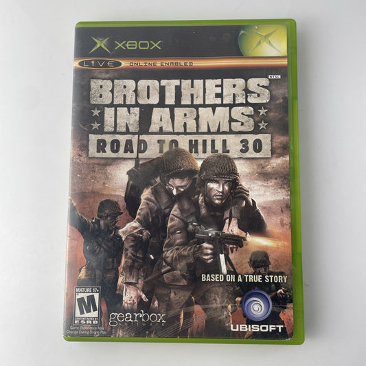 Brothers in Arms Road to Hill 30 (Xbox) - With Map No Manual