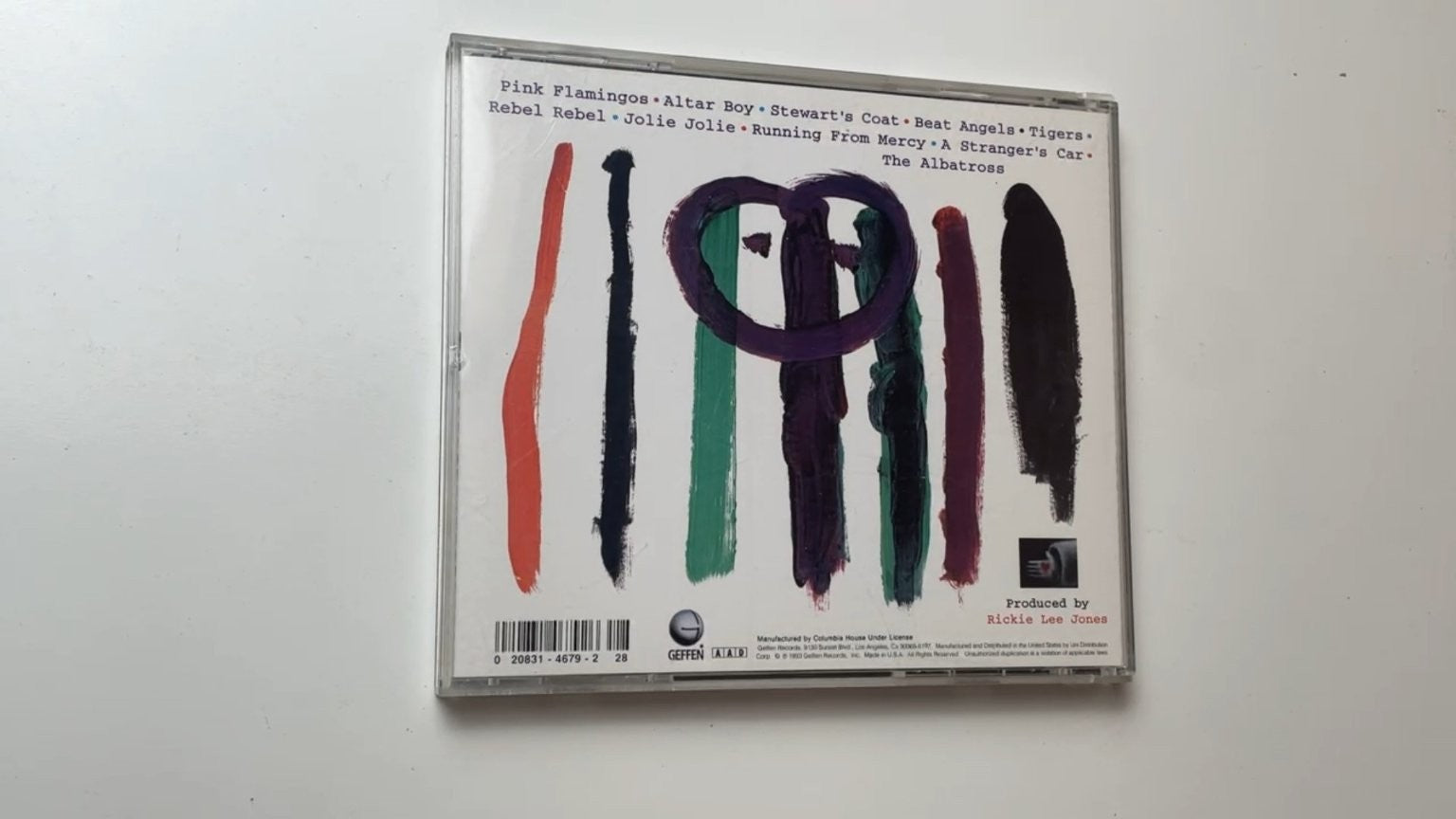 Rickie Lee Jones - Traffic From Paradise CD 1993 Geffen Rock Jazz