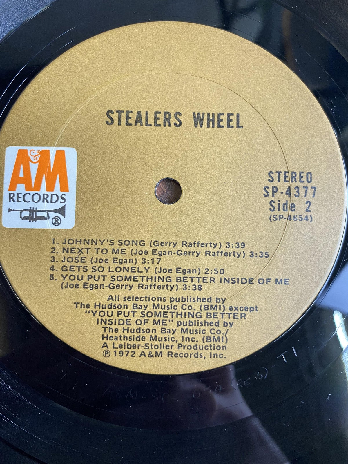 Vintage Stealers Wheel Self-Titled 12" Vinyl LP 1972 AFM Classic Rock Album
