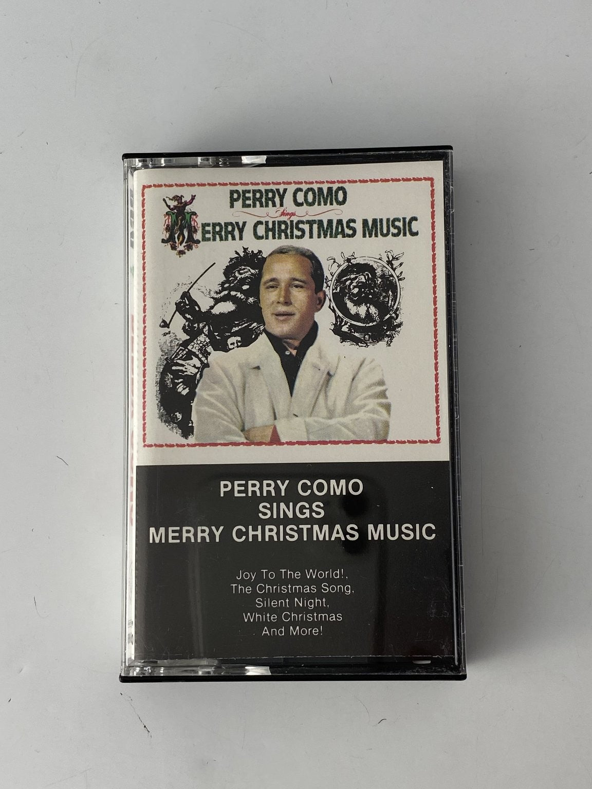 Perry Como Sings Merry Christmas Music Cassette 1985 RCA Holiday
