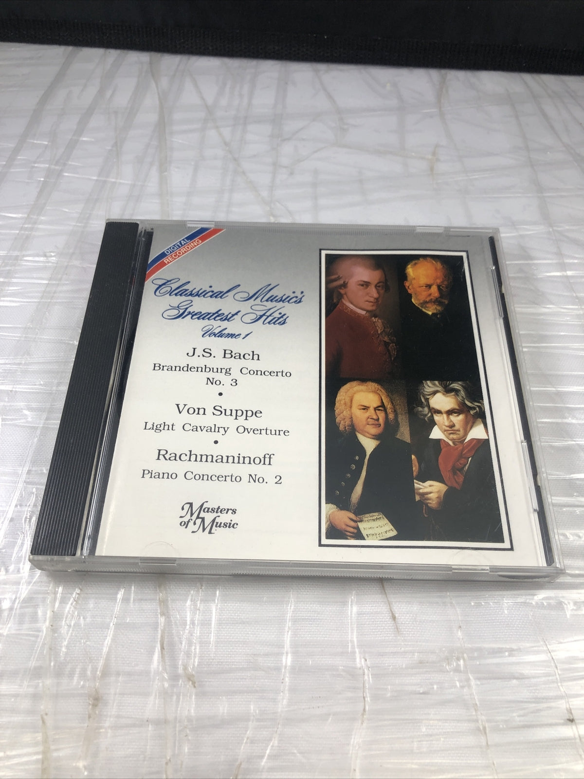 Classical Music's Greatest Hits Volume 1 [CD] ROSSINI, BRAHMS, & TCHAIKOVSKY 