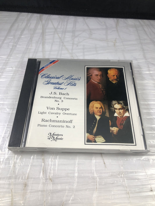 Classical Music's Greatest Hits Volume 1 [CD] ROSSINI, BRAHMS, & TCHAIKOVSKY 