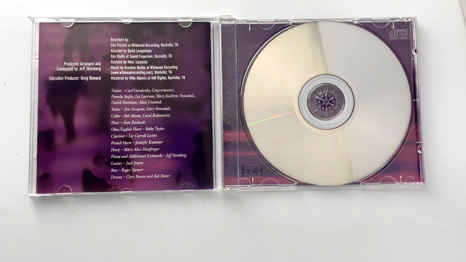 Jeff Steinberg Orchestra - Waltz CD 2001 Instrumental Classical Green Hill