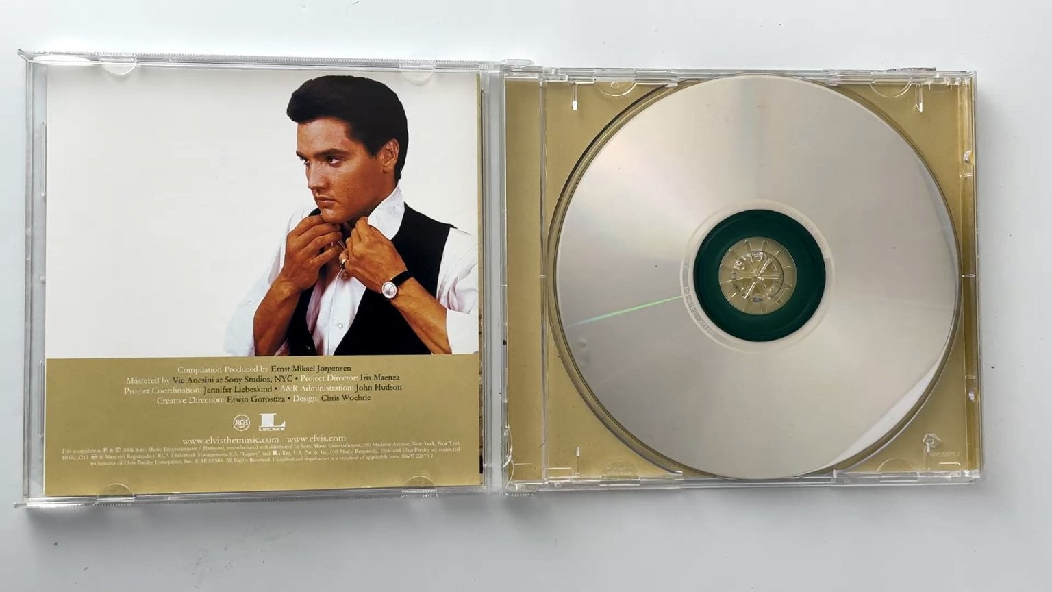 Elvis Presley - His Hand In Mine CD 2000 RCA Legacy Gospel Compilation
