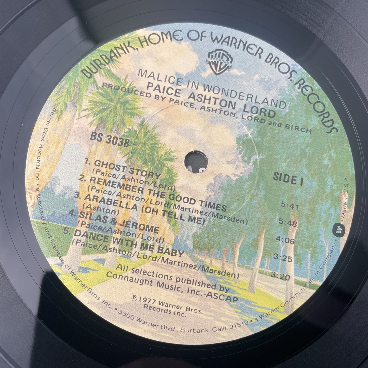 Paice, Ashton, Lord- Malice in Wonderland-1977 US Vinyl