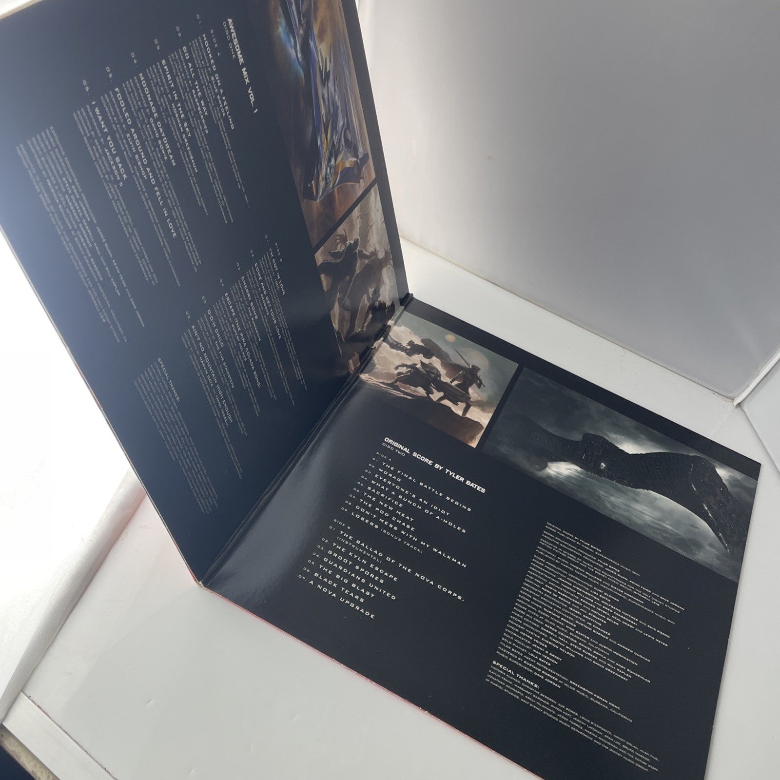 Marvel Guardian's of The Galaxy Deluxe Vinyl Records Edition Double Album
