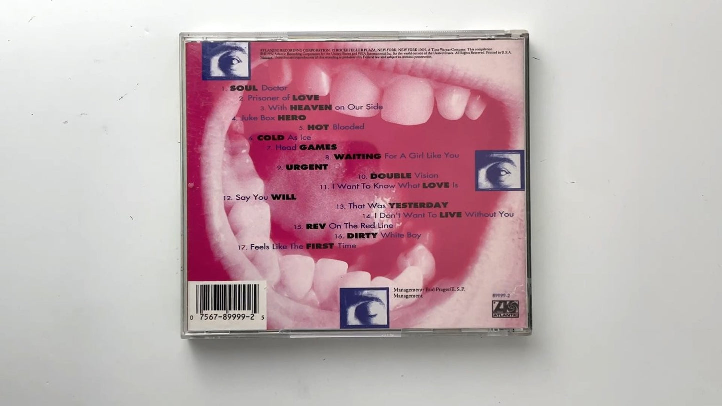 Foreigner - The Very Best... And Beyond CD 1992 Rock Atlantic