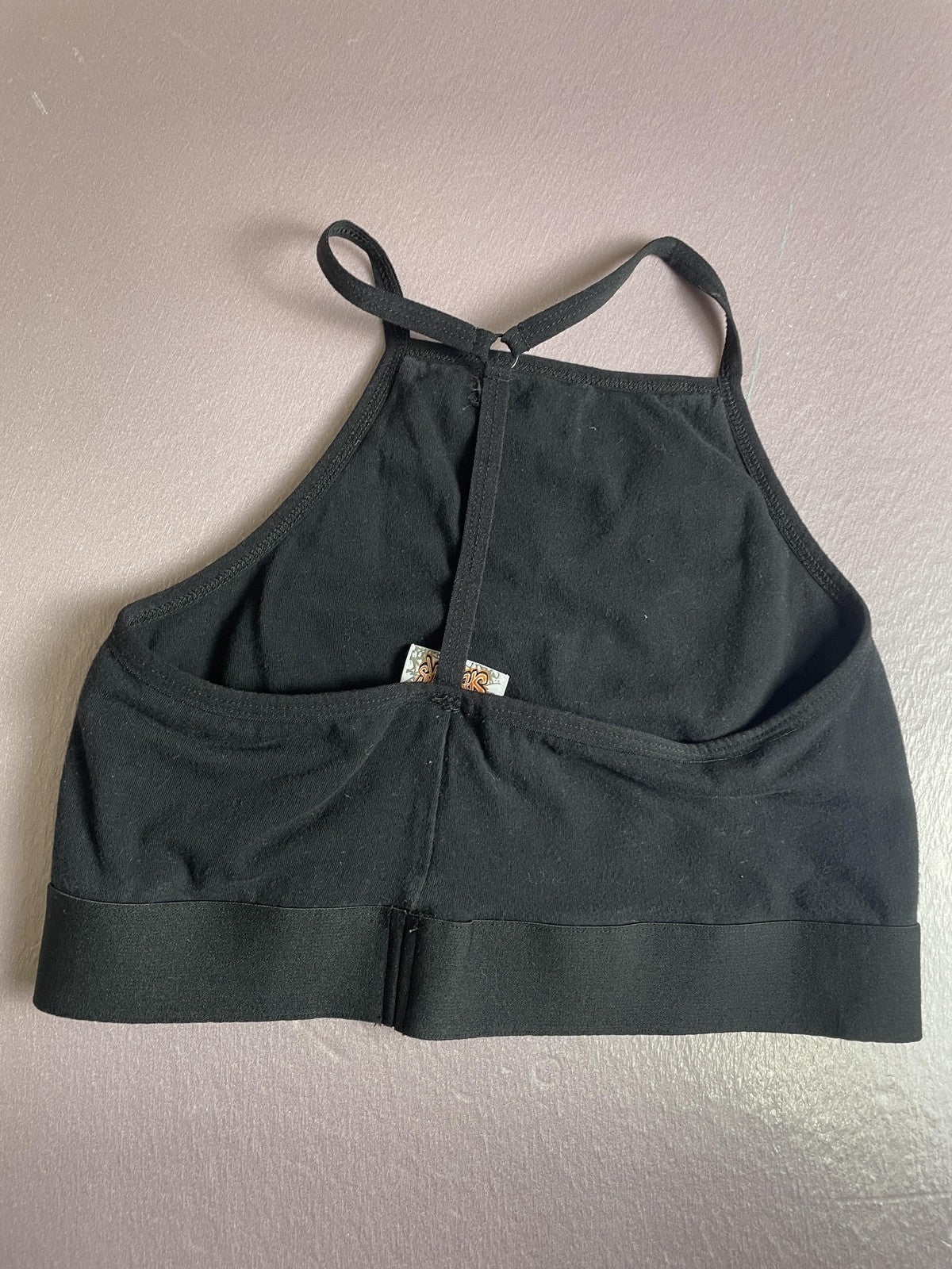 Spencer's Tank Top Womens Small Black Crop Love Is A Human Right Rainbow Pride