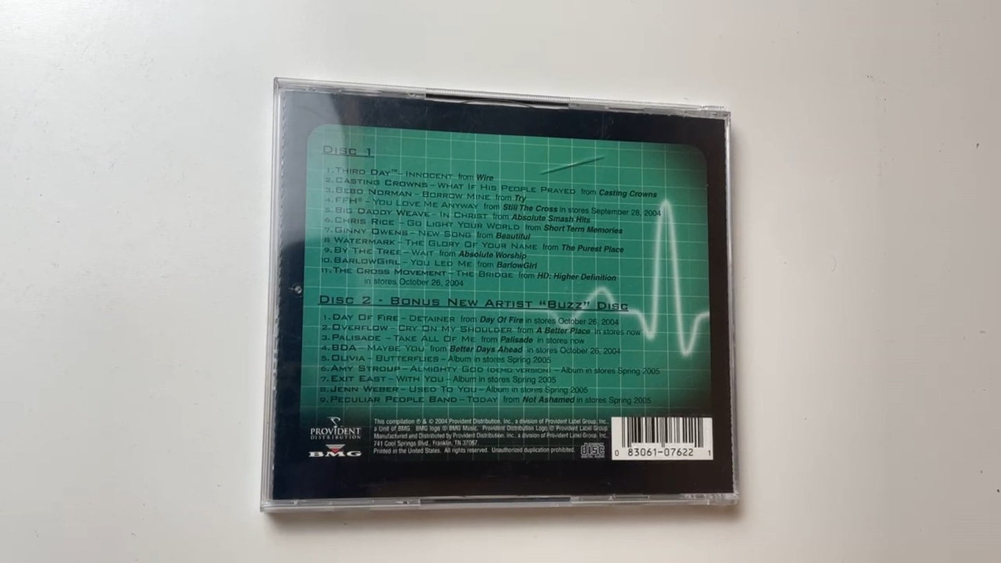 Pulse 20 Heart-Pounding Hits Christian Compilation CD 2004 Provident BMG