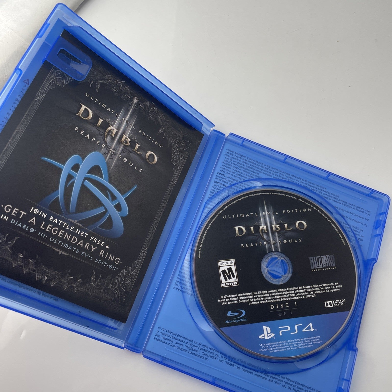Diablo III: Ultimate Evil Edition PS4 Playstation 4 Game 3