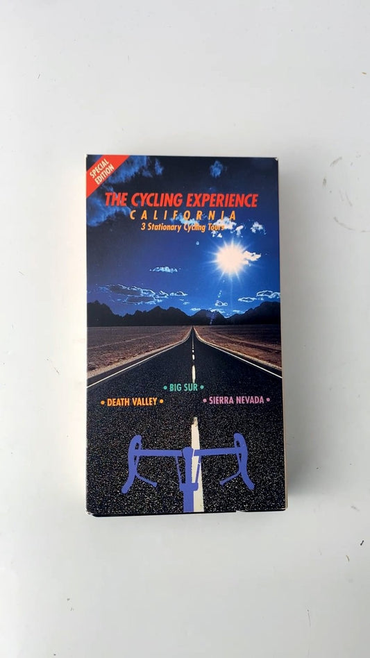 Cycling Experience California VHS Hi-Fi Stereo Fitness ConsumerVision
