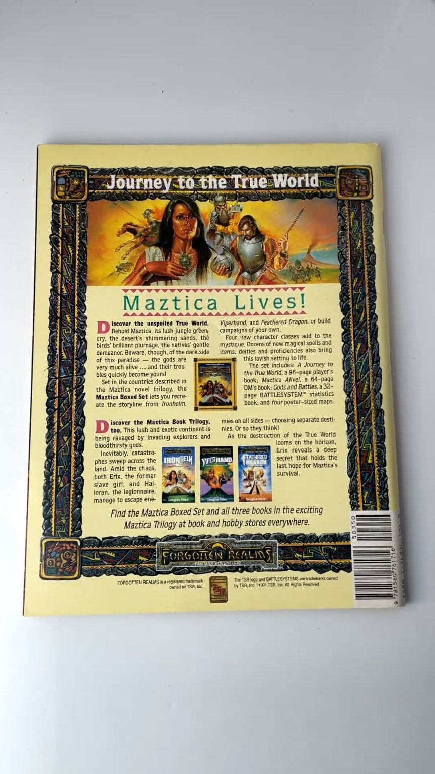 Dragon Magazine #171 TSR 1991 AD&D Trading Cards Illustrated