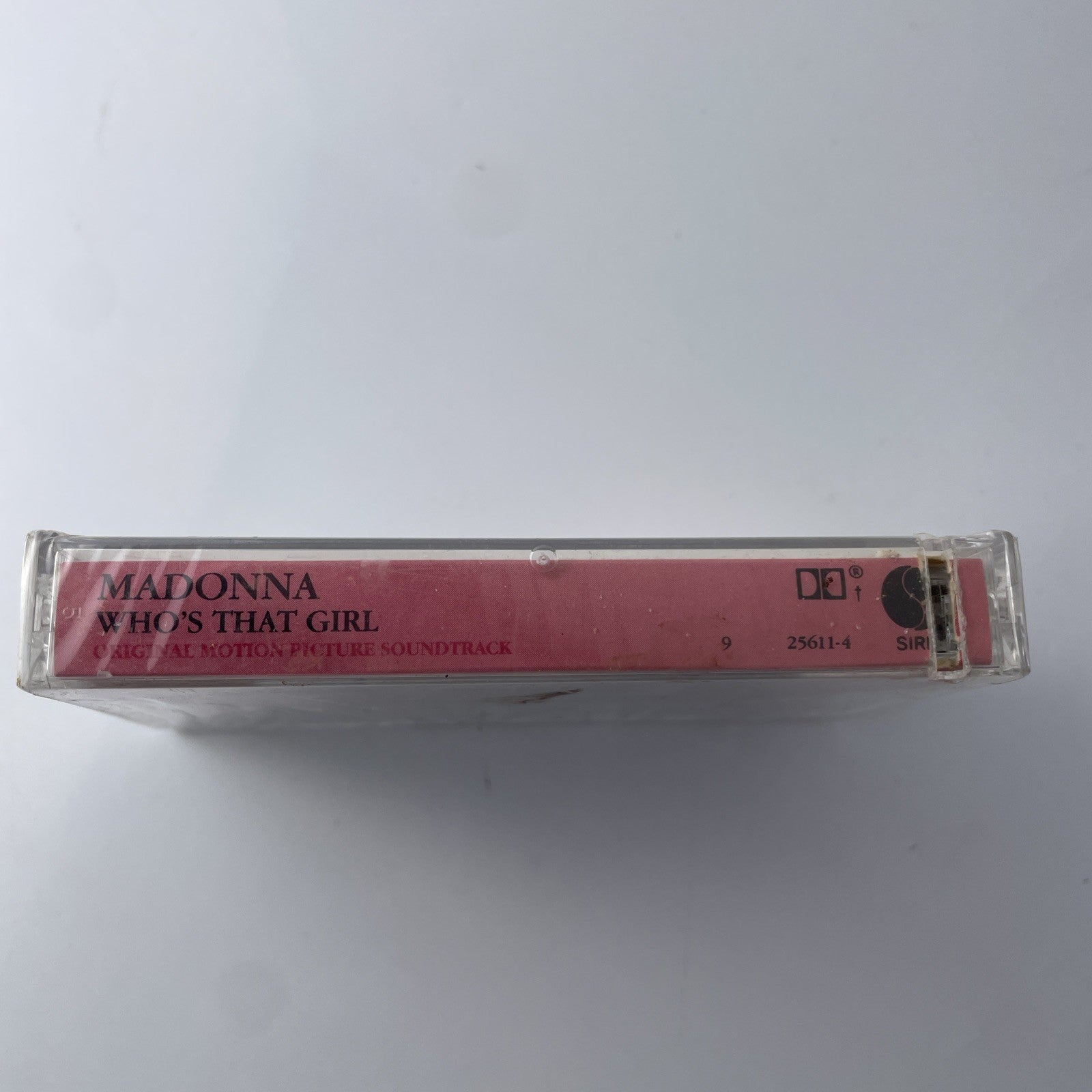 Cassette Tape WHO'S THAT GIRL Movie MADONNA Original Motion Picture Soundtrack