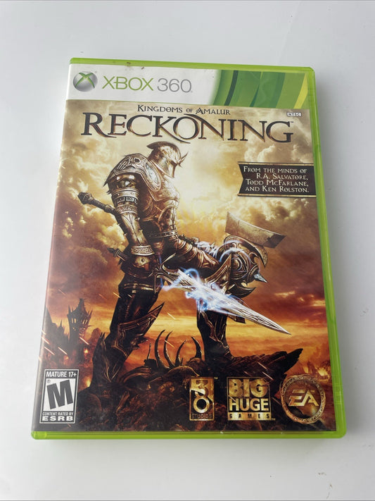 Kingdoms of Amalur Reckoning ( Microsoft Xbox 360 , 2012 ) CIB