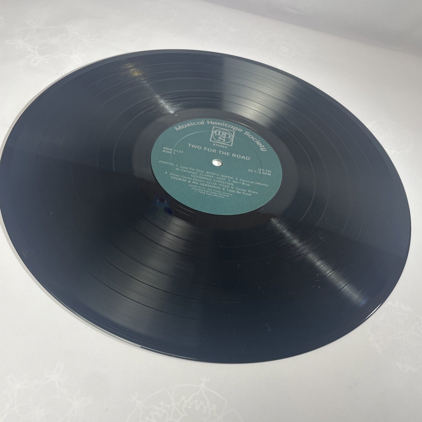 HERB ELLIS & JOE PASS "Two For The Road" 1974 (PABLO/MHS7177K) JAZZ EX/EX!