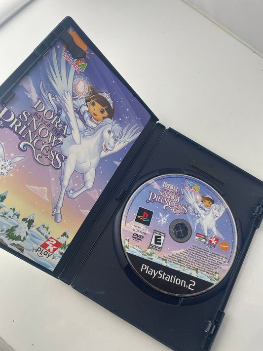 Dora the Explorer Saves the Snow Princess PlayStation 2 Video Game