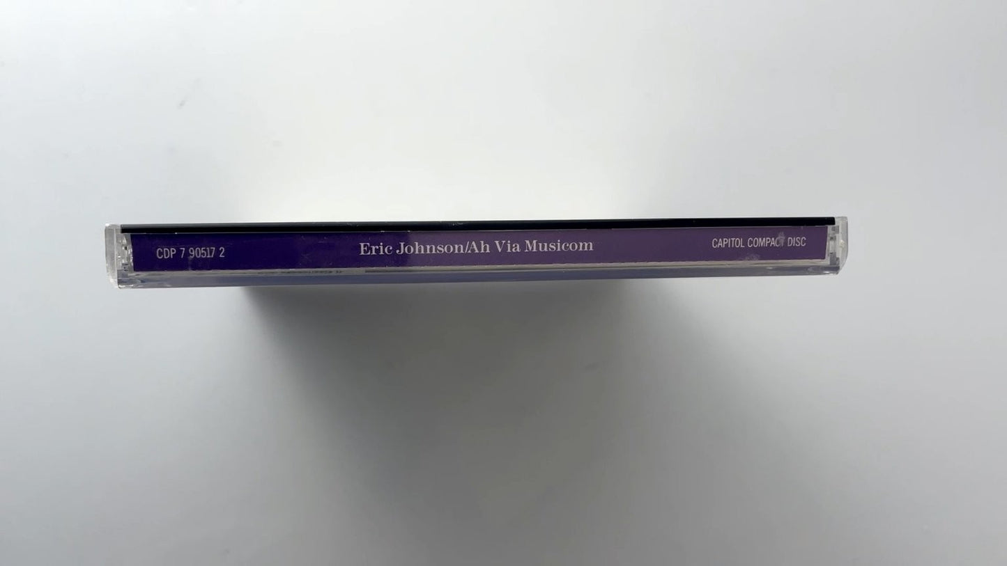 Eric Johnson - Ah Via Musicom CD 1990 Rock Instrumental Capitol