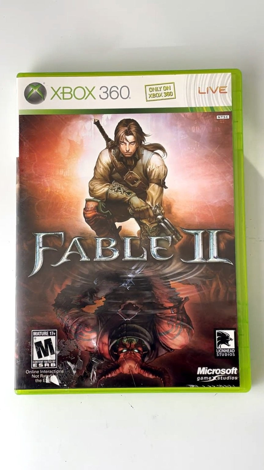 Fable II Xbox 360 Video Game Multiplayer Action RPG CIB W/ MANUAL TESTED