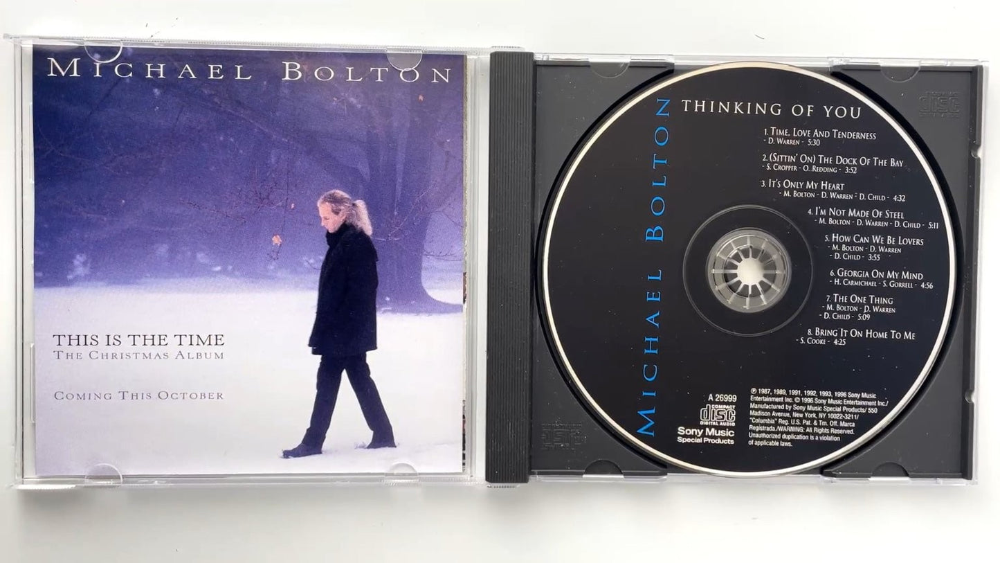 Michael Bolton - Thinking Of You CD 1996 Limited Edition Pop Sony Music